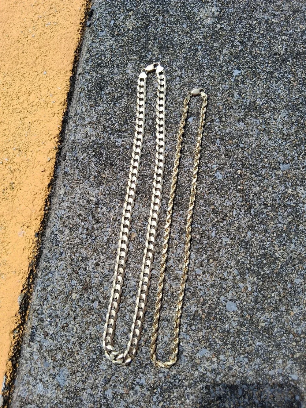 10k Gold Solid Cuban Link Chain 10 mm 22 Inch Heavy Too